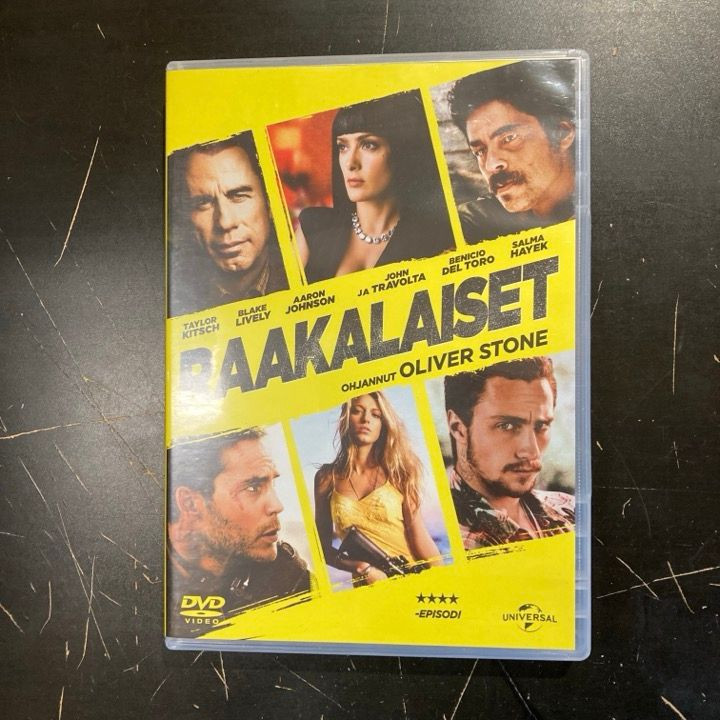 Raakalaiset DVD (VG+/M-) -jännitys/draama-